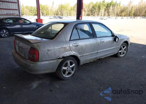2001 Mazda Protege Es/Lx from USA, damaged, VIN JM1BJ226010482909
